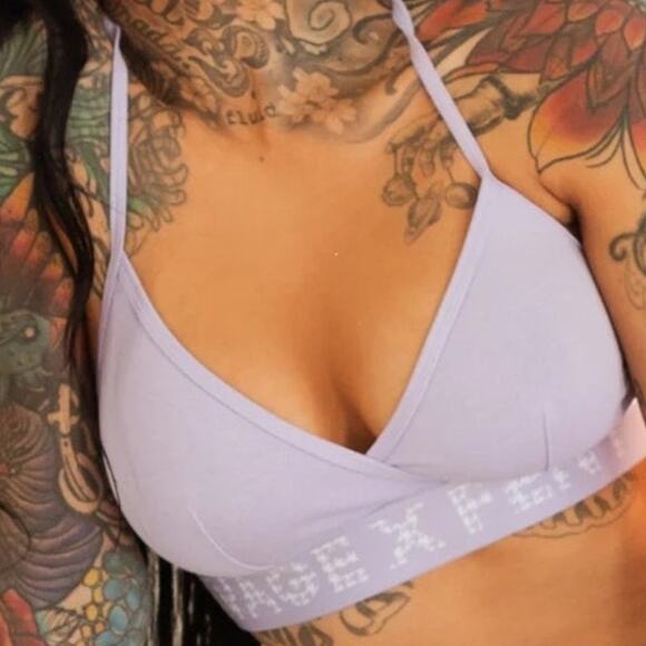 Savage X Fenty Other - Savage X Fenty Forever savage bralette in purple womens large pastel logo soft